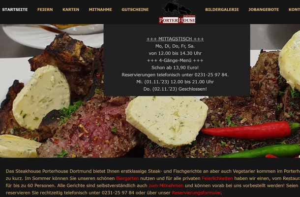 Restaurant Porterhouse Dortmund